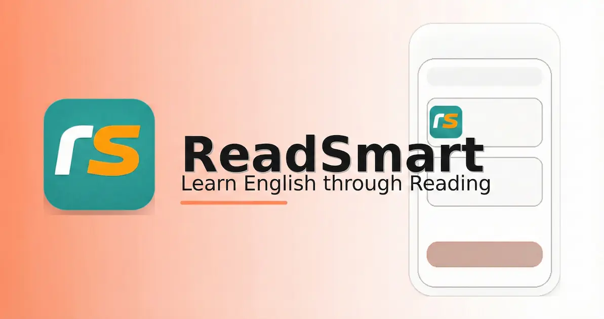 ReadSmart — Read · Tap · Remember. An all-in-one English learning app.